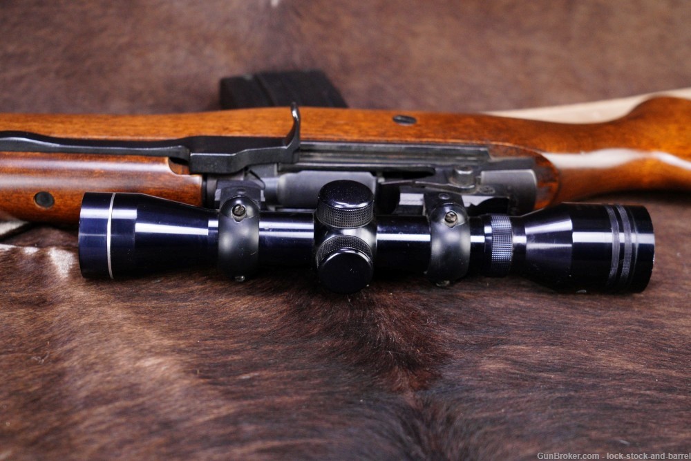 Ruger Mini-14 .223 Rem 18 1/2” Semi Auto Rifle & Scope, MFD 1981-img-15