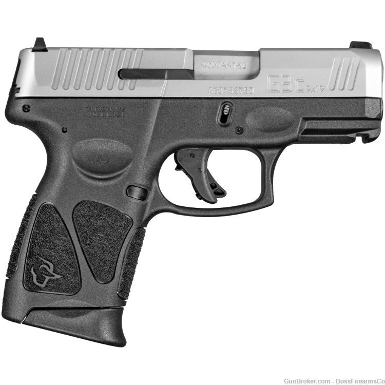 Taurus G3C 9mm Semi-Auto Pistol 3.26" Black 12rd 1-G3C939-2x12-img-2