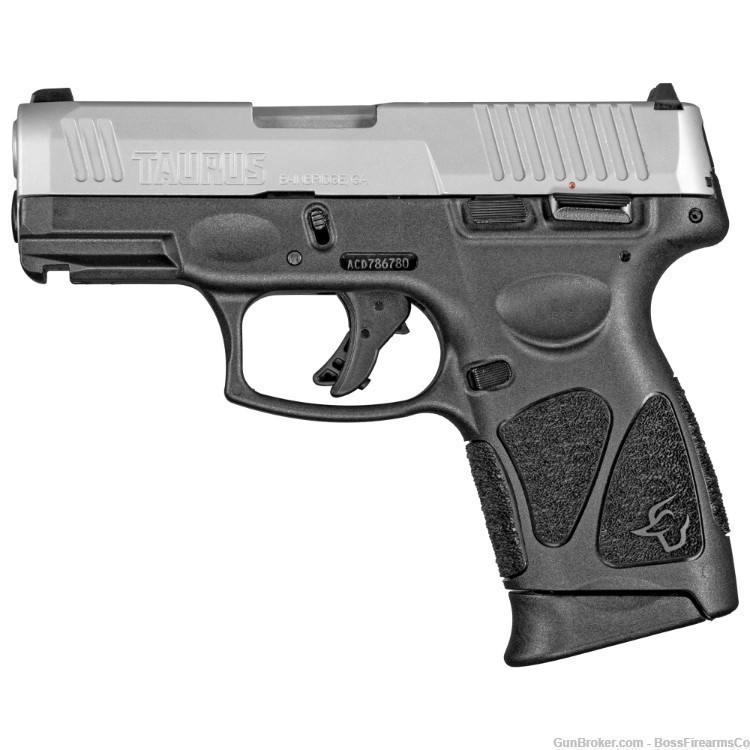 Taurus G3C 9mm Semi-Auto Pistol 3.26" Black 12rd 1-G3C939-2x12-img-1