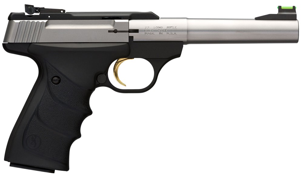 Browning Buck Mark Stainless Camper Pistol 22 LR Stainless 5.5-img-2