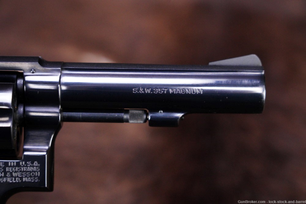 Smith & Wesson S&W Model 13-1 M&P .357 Magnum 4" DA/SA Revolver 1977-img-10
