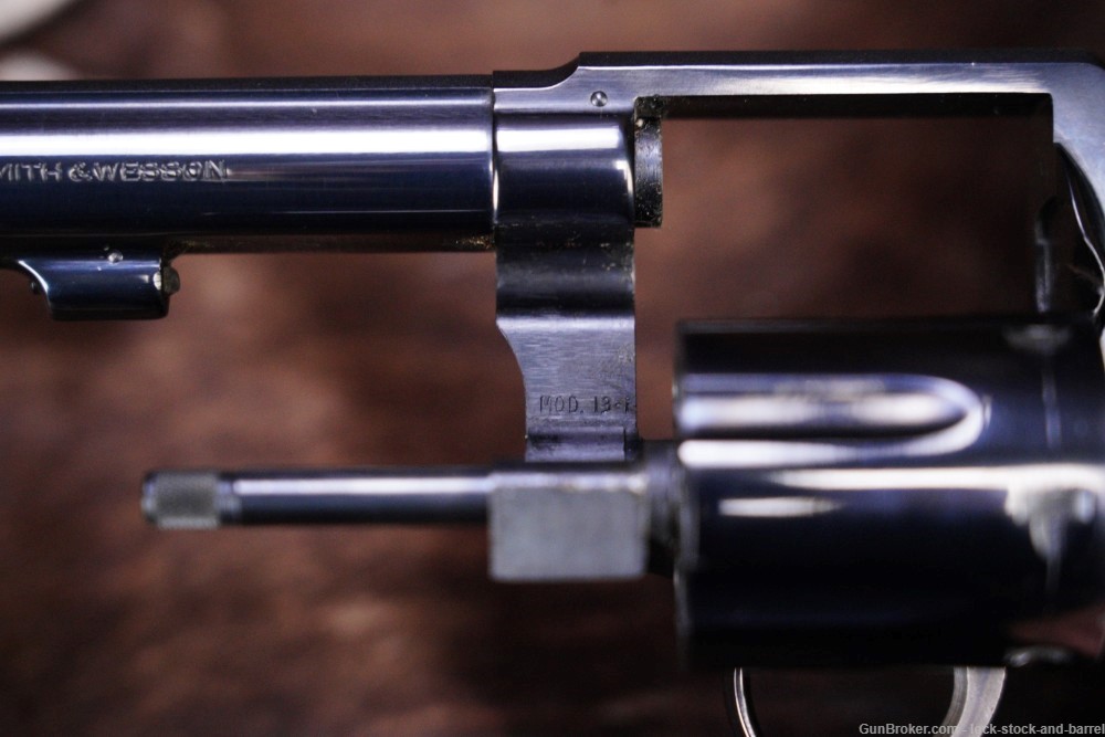 Smith & Wesson S&W Model 13-1 M&P .357 Magnum 4" DA/SA Revolver 1977-img-13