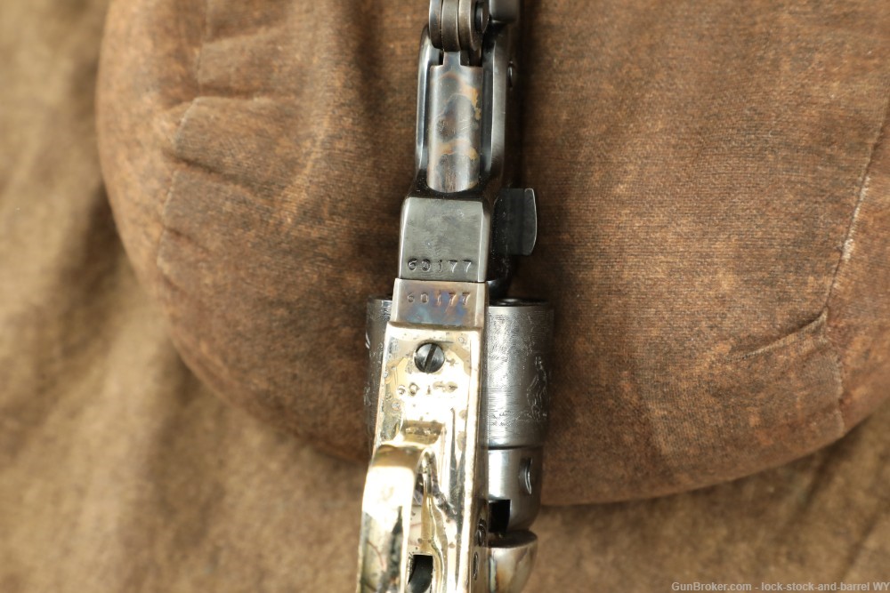 Colt Model 1862 Pocket Police 3rd Gen .36 Cal Percussion Cap Ball Revolver-img-22