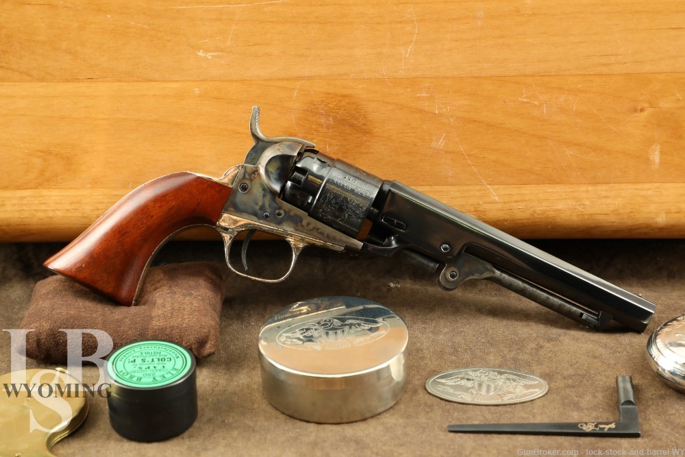 Colt Model 1862 Pocket Police 3rd Gen .36 Cal Percussion Cap Ball Revolver-img-0