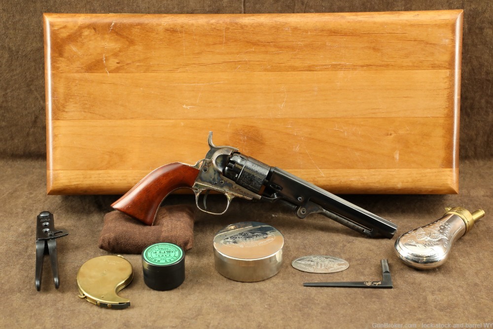 Colt Model 1862 Pocket Police 3rd Gen .36 Cal Percussion Cap Ball Revolver-img-2