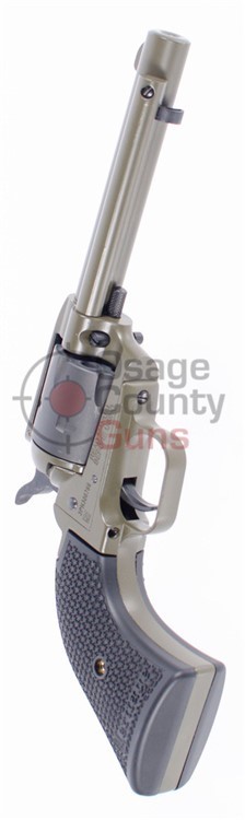 Heritage Rough Rider Revolver OD Green - 4.75" - .22 LR-img-3
