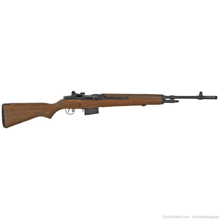 Springfield M1A Standard 22" Barrel 308 Win 1:11 Walnut Stock Rifle MA9102-img-0