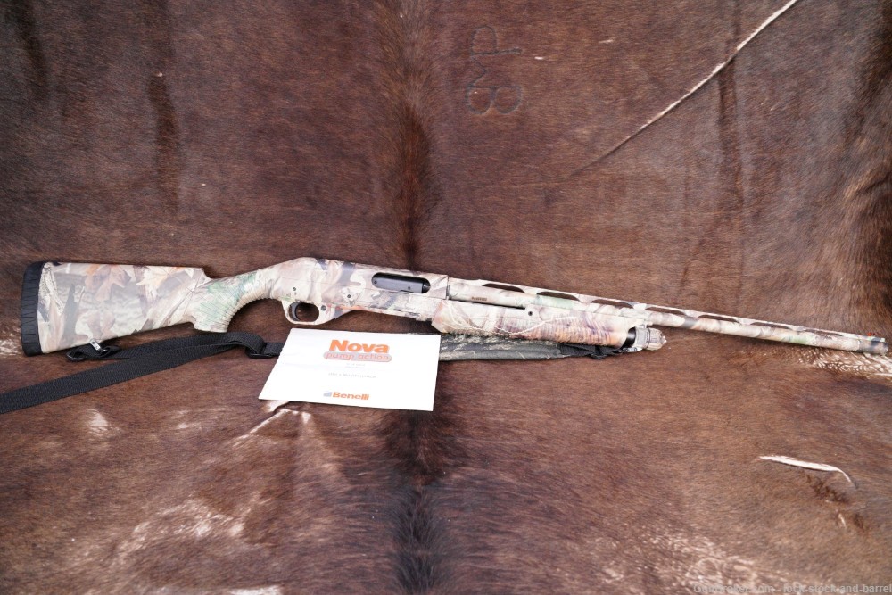Benelli Nova 20 Gauge Camouflage 26” Pump Action Shotgun MFD 2002-img-7