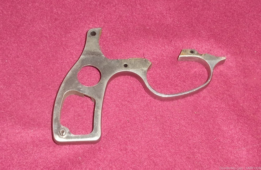 CHARTER ARMS 44 SPECIAL BULLDOG GRIP FRAME & TRIGGER GUARD STAINLESS-img-0