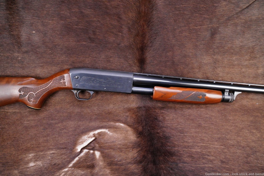 Ithaca Gun Co. Model 37 Featherlight 12 GA 26” Pump Action Shotgun-img-2