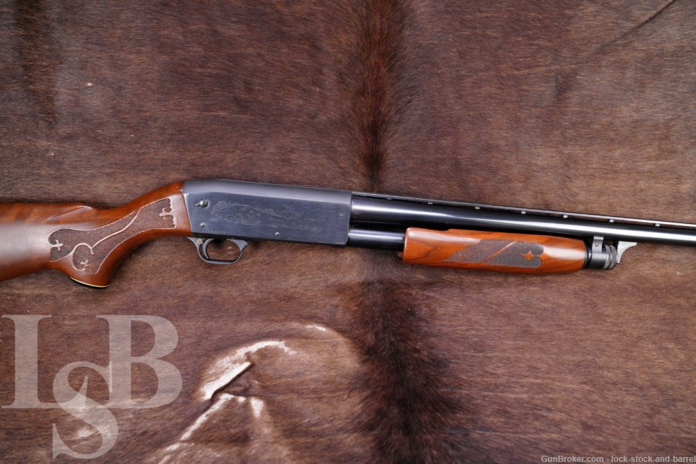 Ithaca Gun Co. Model 37 Featherlight 12 GA 26” Pump Action Shotgun-img-0
