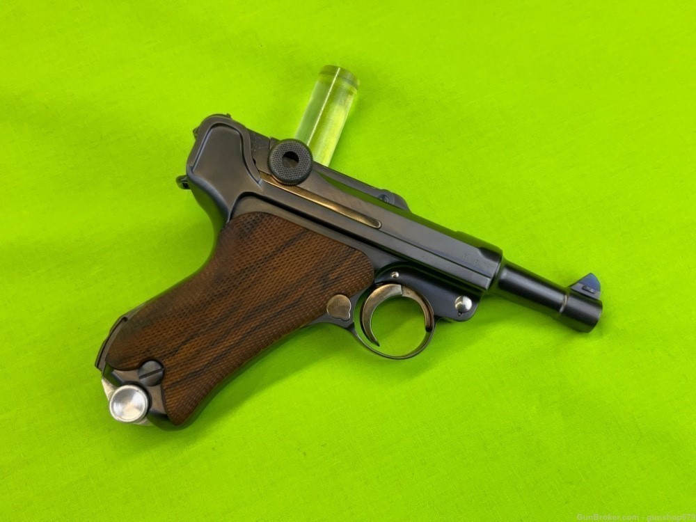 RARE Immaculate John Martz Baby Luger 41-42 JVM Trademarked P08 Mauser 9MM-img-25