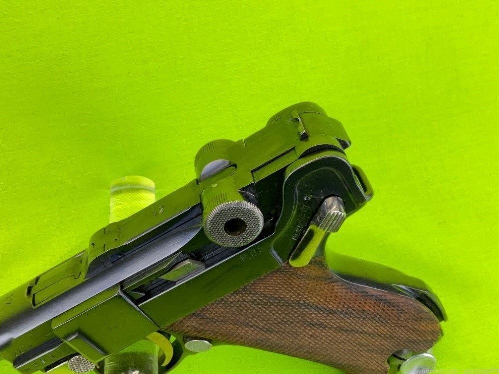RARE Immaculate John Martz Baby Luger 41-42 JVM Trademarked P08 Mauser 9MM-img-8