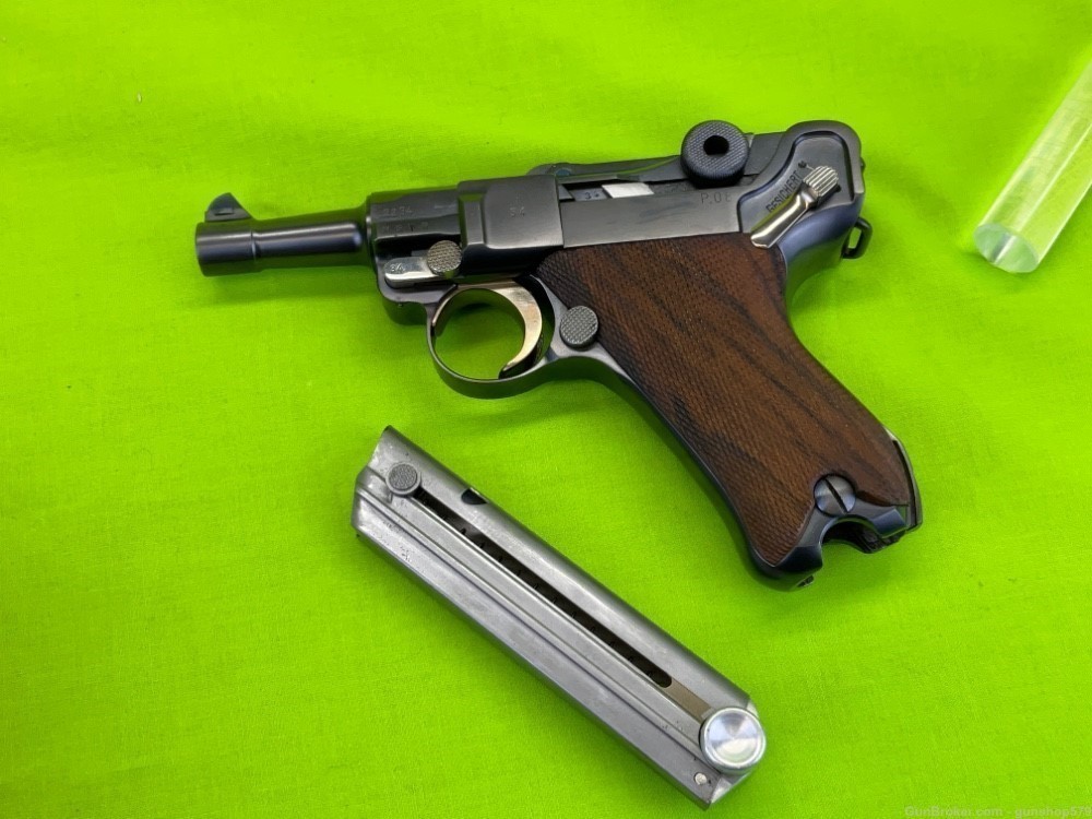 RARE Immaculate John Martz Baby Luger 41-42 JVM Trademarked P08 Mauser 9MM-img-26