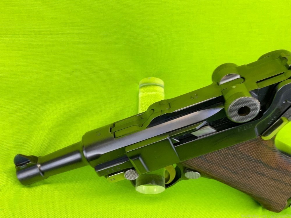 RARE Immaculate John Martz Baby Luger 41-42 JVM Trademarked P08 Mauser 9MM-img-9