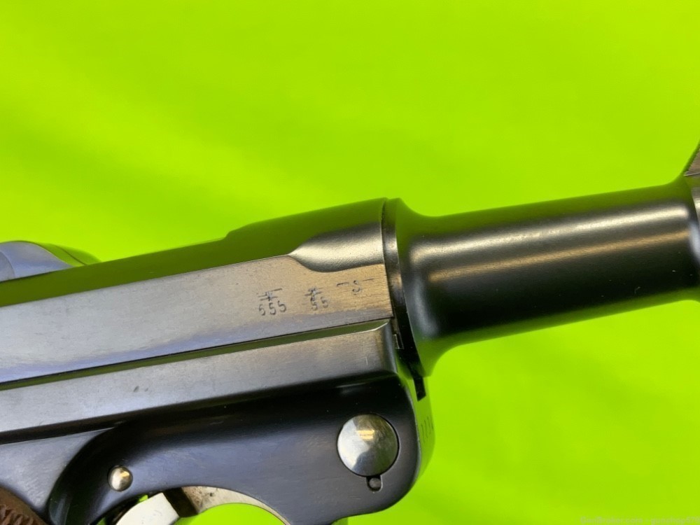 RARE Immaculate John Martz Baby Luger 41-42 JVM Trademarked P08 Mauser 9MM-img-18