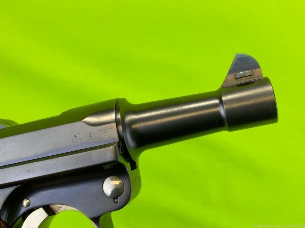 RARE Immaculate John Martz Baby Luger 41-42 JVM Trademarked P08 Mauser 9MM-img-19