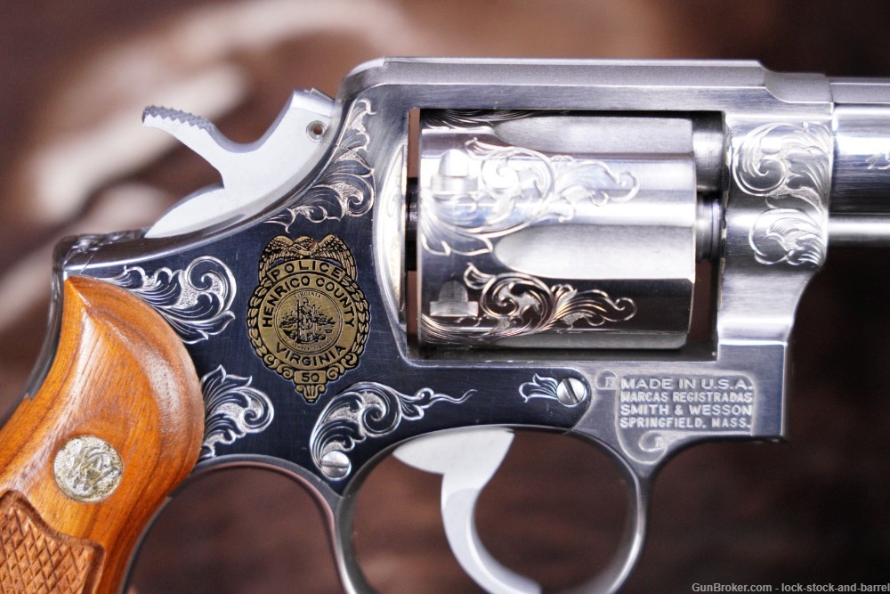 One of 285 Henrico County Police Smith & Wesson Model 64-3 .38 Spl Revolver-img-12