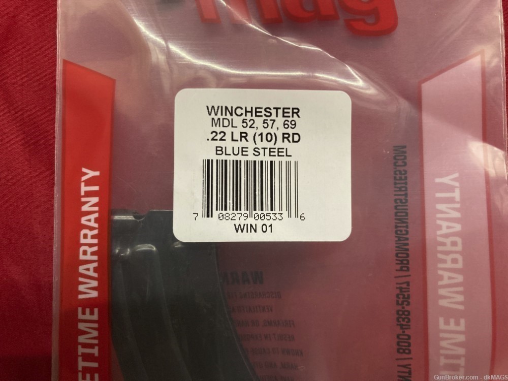 Winchester Model 52 57 69 10rd .22LR Magazine by Promag-img-1