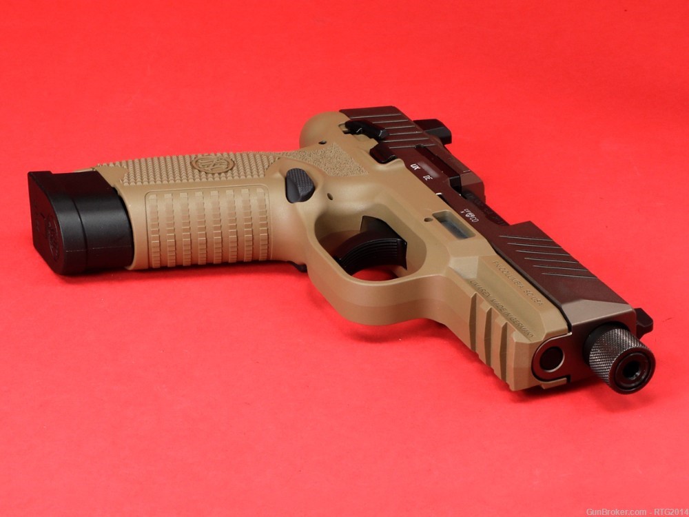 FN 502 Tactical FDE .22LR with 10rd & 15rd Mags NIB, FastShip-img-3