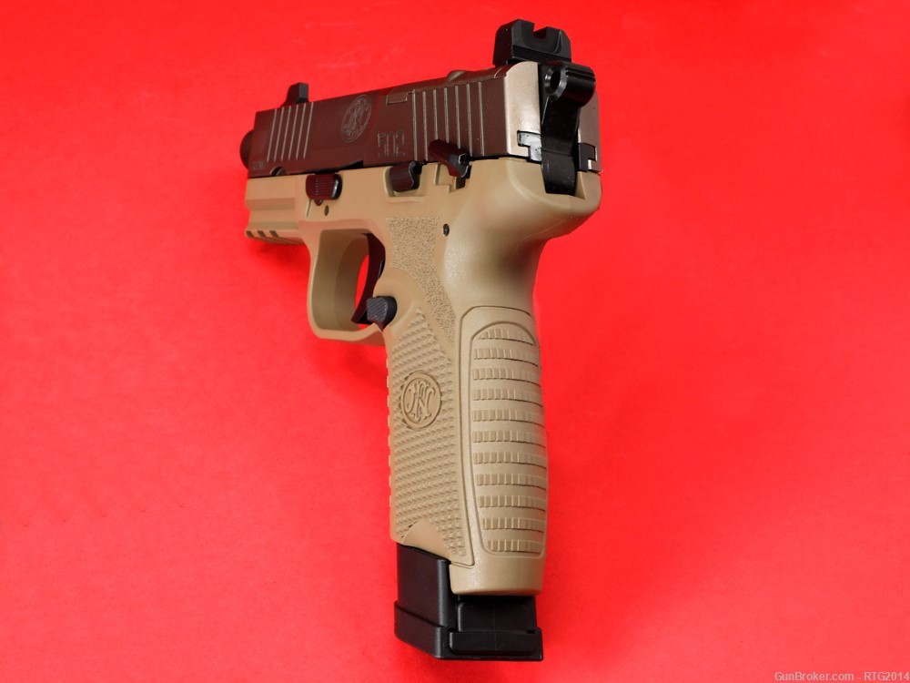 FN 502 Tactical FDE .22LR with 10rd & 15rd Mags NIB, FastShip-img-4