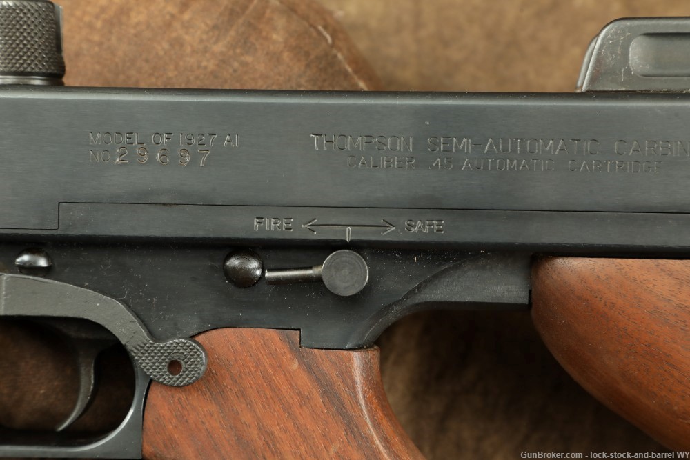 Auto-Ordnance 1927-A1 .45ACP Semi-Auto Thompson Tommy Gun -img-28