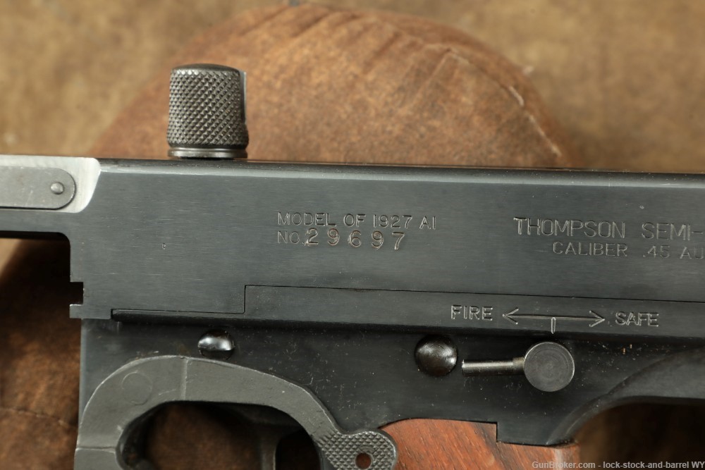 Auto-Ordnance 1927-A1 .45ACP Semi-Auto Thompson Tommy Gun -img-26
