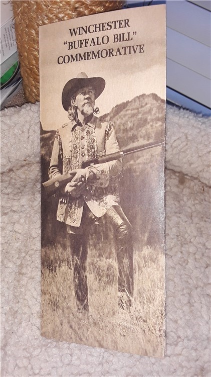 WINCHESTER 94 Buffalo Bill Commemorative Reprinted Brochure-img-0