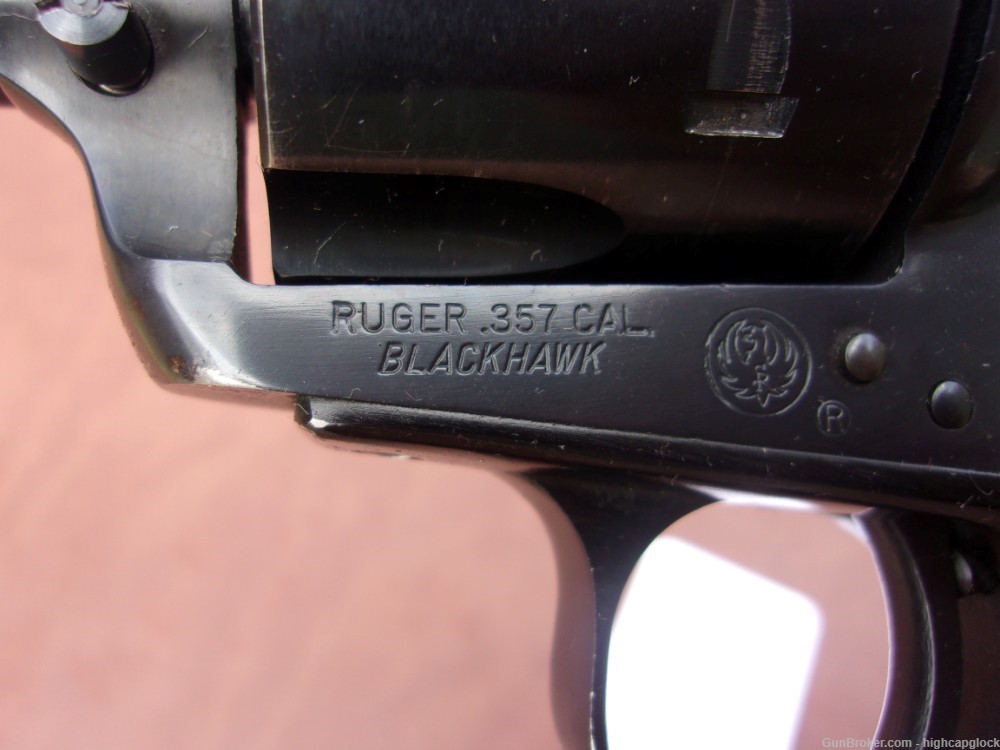 Ruger Blackhawk .357 Mag 3 Screw NON CONVERTED 6.5" 1972 Revolver $1START-img-9
