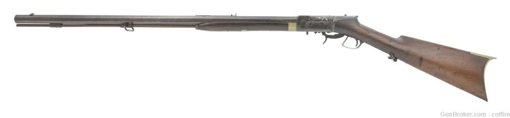Very Unusual H&C Daniels Breech-Loading .40 Under Hammer Rifle (AL5231)-img-2