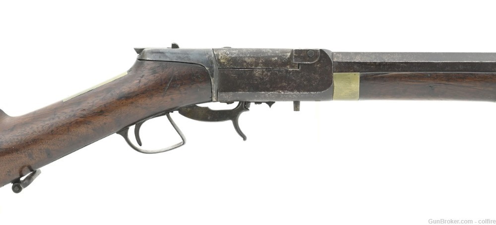 Very Unusual H&C Daniels Breech-Loading .40 Under Hammer Rifle (AL5231)-img-1