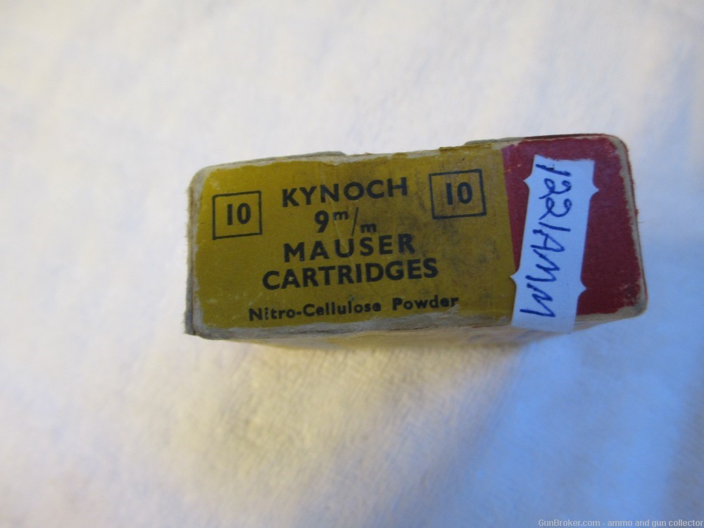 FULL ORIGINAL BOX [20] KYNOCH 9X57mm MAUSER-img-5