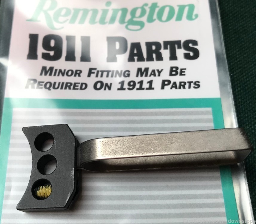 Remington 1911 3 HOLE * ADJUSTABLE * TRIGGER serrated BLACK 80 series-img-0