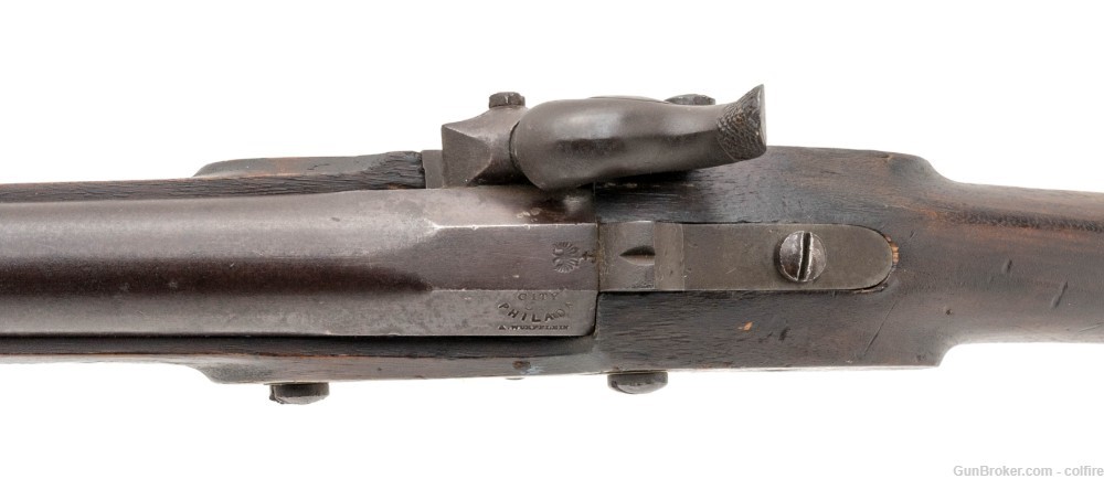 Scarce Prussian Model 1849 Navy Musket City of Philadelphia .71 caliber (AL-img-4