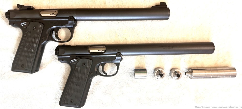 Suppressed Ruger Mark IV Pistol-img-5