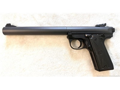 Suppressed Ruger Mark IV Pistol