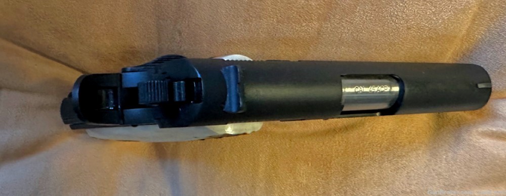 "Compact Longmire" RIA 1911 GI CS 45ACP 3.5" Barrel with Elk Grips  Wilson-img-6