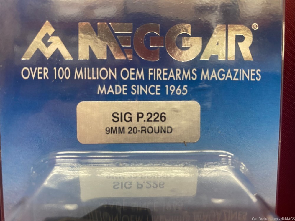 3 Mec-Gar Sig Sauer P226 20 Round 9mm Magazines-img-1