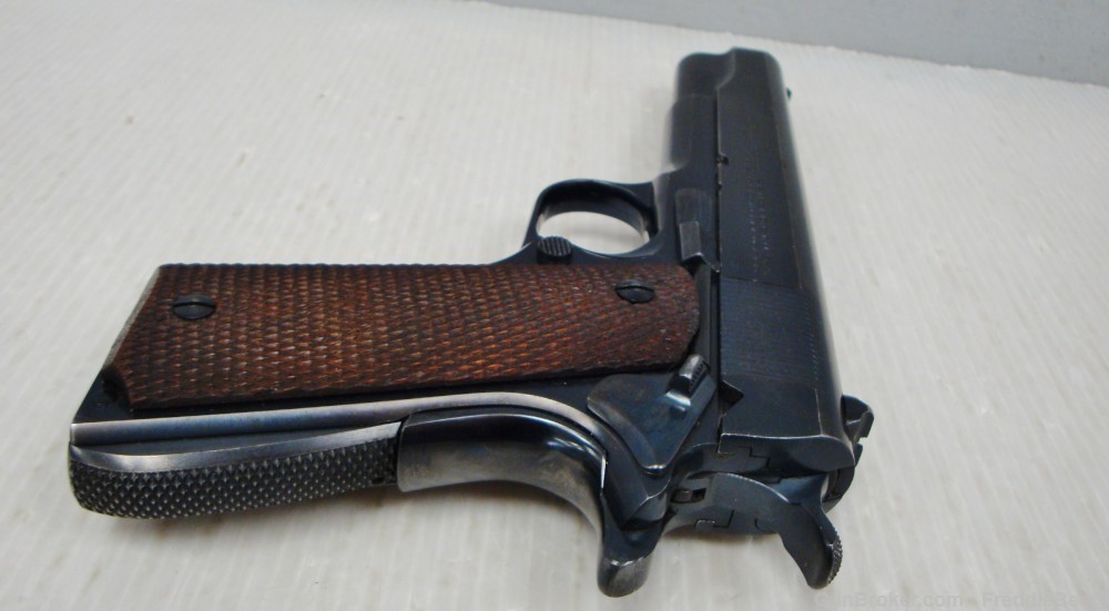 RARE PRE-WAR COLT SUPER .38 AUTOMATIC 1911 EARLY! MANUFACTURED 1930 BLUE -img-9