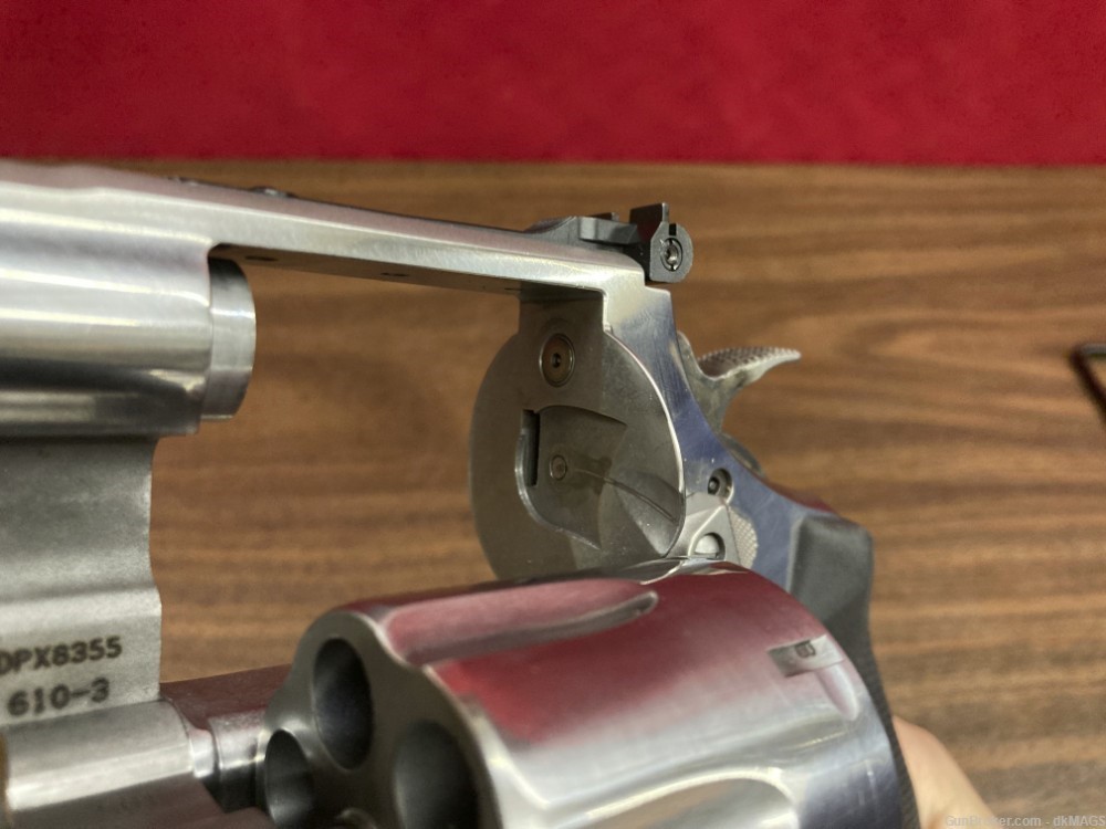 Smith & Wesson Model 610 6rd 10mm DA / SA 3.875" Revolver-img-19