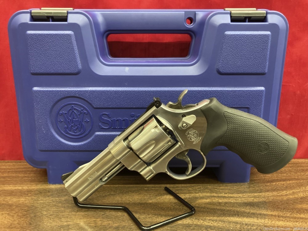 Smith & Wesson Model 610 6rd 10mm DA / SA 3.875" Revolver-img-0