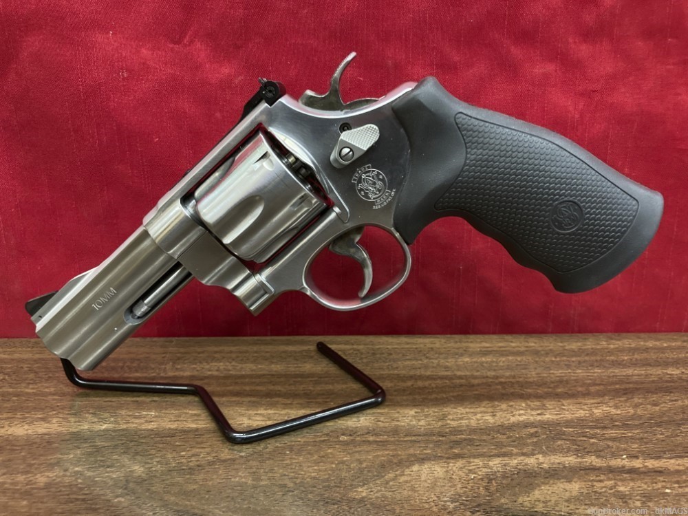 Smith & Wesson Model 610 6rd 10mm DA / SA 3.875" Revolver-img-1