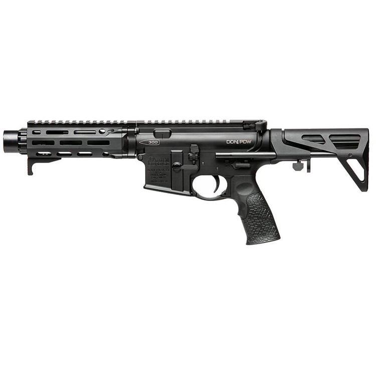 Daniel Defense DDM4 PDW .300 Blk 7" 1:7 Black *SBR* Rifle (No Mag)-img-1