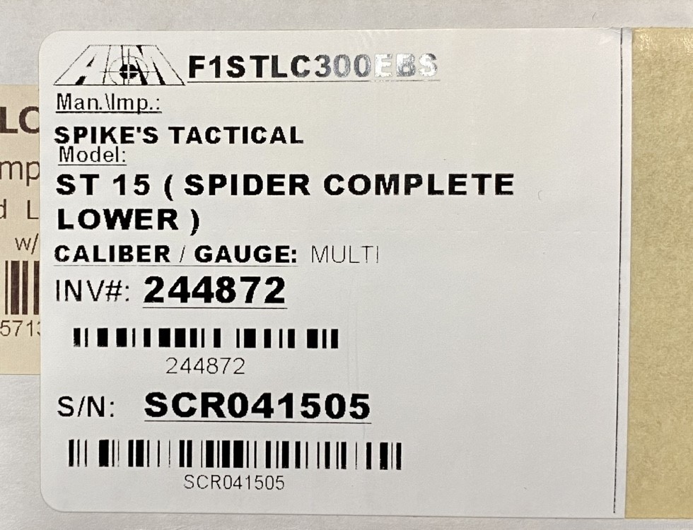 Spikes Tactical Spider ST-15 AR-15 Complete lower Magpul-img-8