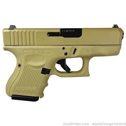Glock G26 Gen 4 "FDE" Subcompact Handgun 9mm Luger 10rd Magazines(3)-img-0