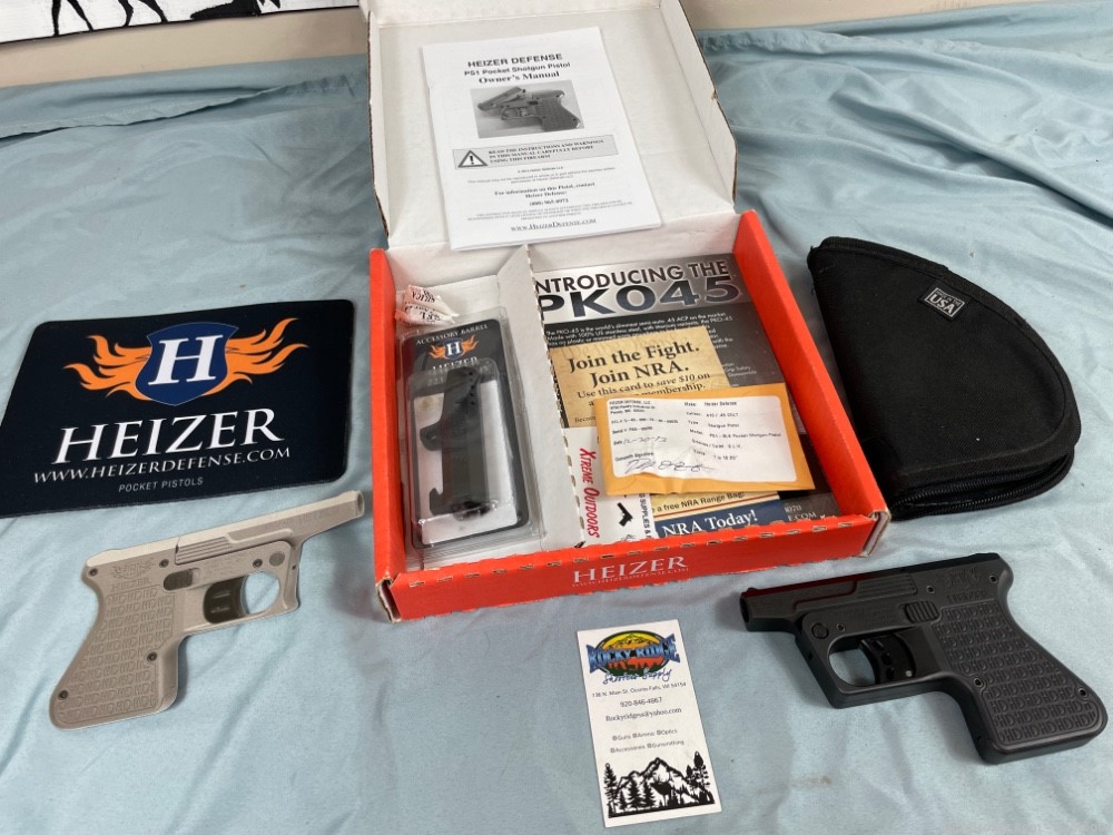Heizer Defense PS1 COMBO! 45 Colt / 410 Shotgun + 223 Ported LNIB! (sp)-img-0