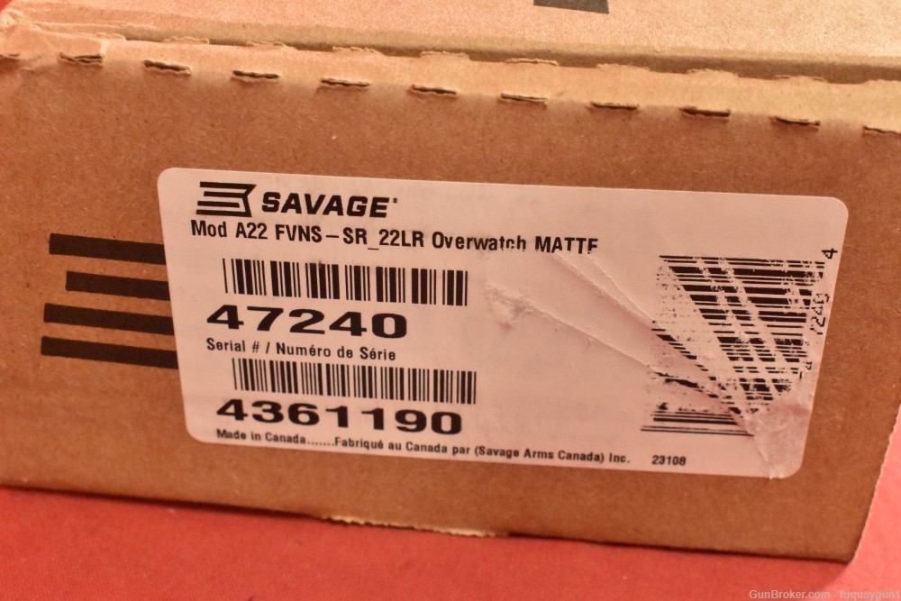 Savage A22 FV-SR Overwatch 22LR 16.5" Threaded Barrel MossyOak Overwatch -img-6