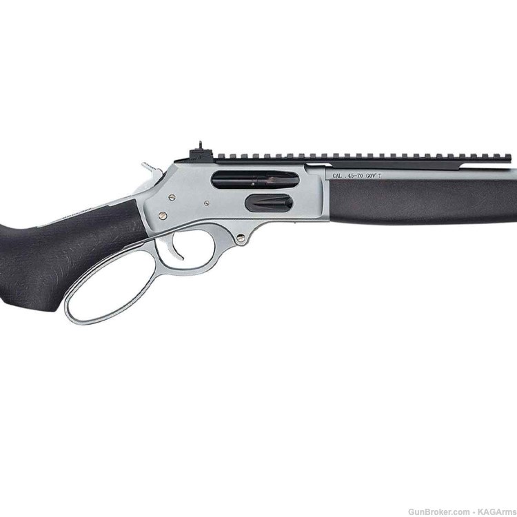 Henry All Weather Lever Action .45-70 Side Gate H010GAWP Large Loop 45-70 -img-1