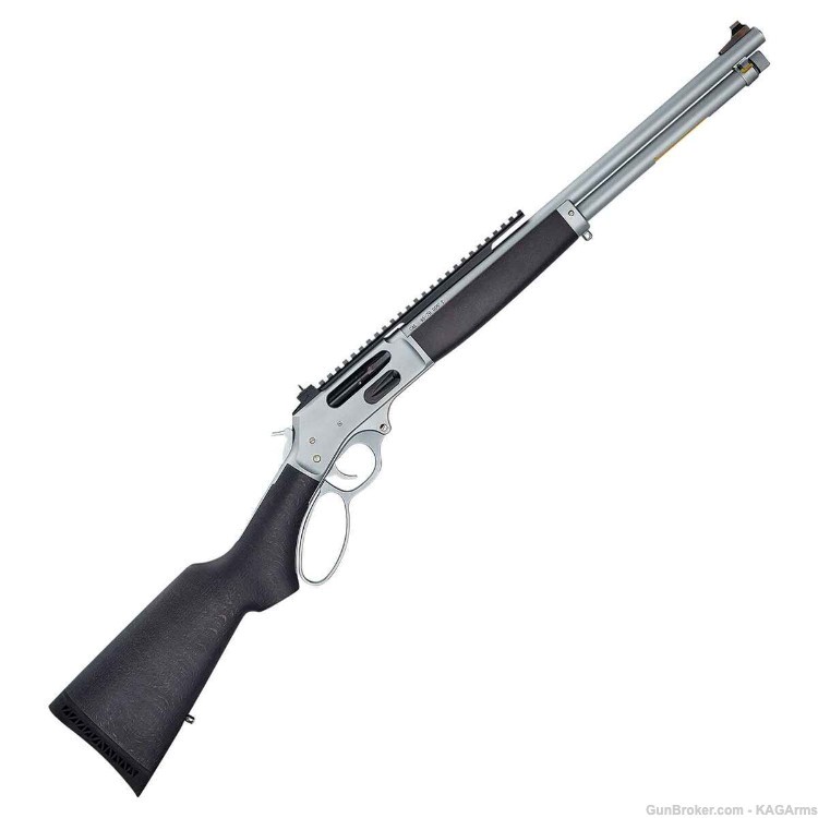 Henry All Weather Lever Action .45-70 Side Gate H010GAWP Large Loop 45-70 -img-3