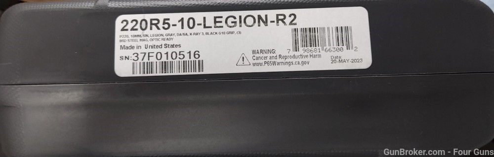 Sig Sauer P220 Legion Series 10mm Auto 5" 8-Rd Semi-Auto Pistol -img-4